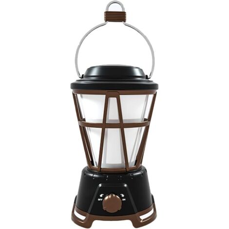Lanterne Camping LED, Lampe Camping Rechargeable Puissante 1000lm, Lampe Torche pour Eclairage Extéieur, Luminosité Réglable 2 Modes, Eclairage Camping Etanche pour Camping, Excursions, Secours, Pêche (1/5)