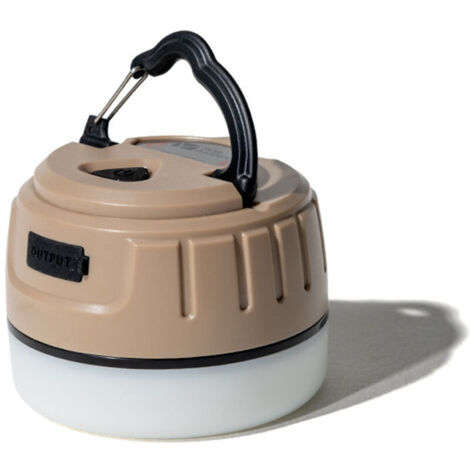 Lumières de tenteCamping portabledirigélampeImperméable, couleur sable chaud (1/5)