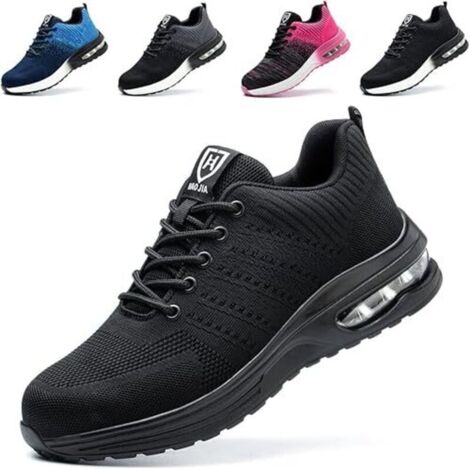 Chaussures de Sécurité Hommes Femmes Legere Confortable Antidérapant Basket securite,41 (1/5)