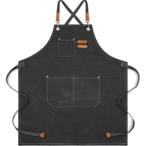 Tablier multifonctionnel en toile - Avec poches à outils - Boucle à dégagement rapide (1/5)
