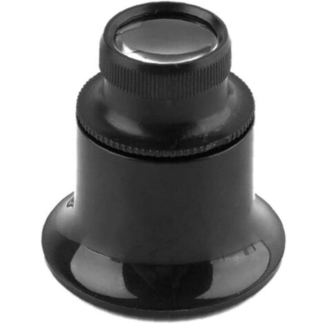 Lunettes De Loupe, 20x Grossissement Horlogerie Outil Loupe Loupe Loupe Ensemble pour Regarder Bijouterie Réparation (1/5)