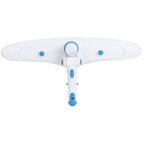 Brosse de Piscine, Brosse d'Aspiration de Nettoyage de Piscine Outil de Nettoyage Accessoires d'équipement de Piscine, pour Nettoyer les Murs, Carrelage Sols, Poils en Nylon de Qualité Supér (1/5)