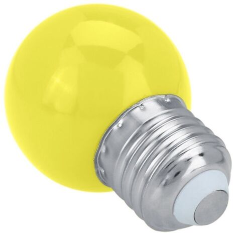 Ampoule LED ronde E27 3W, pour la maison, le bar, les fêtes et les décorations de Noël (jaune) (1/5)