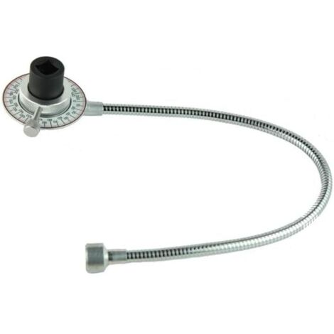 Clé de serrage angulaire magnétique 1/2 Carré conducteur 1/2 Secteur de 360 Tige flexible avec aimant (1/5)