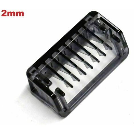 peigne 2mm Trimmer Clipper Pour Philips OneBlade QP2530 QP2531 QP2620 QP2630 QP2510 QP2520 QP2521 QP2522 422203626131 (1/3)