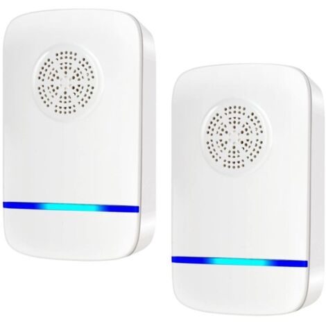 2pcs Répulsif à Ultrason Antiparasitaire, Ultrason Répulsif à Souris, Intérieur Répulsif Anti Moustique Ultrason, Appareil Anti Rats/Cafards/Rongeurs (1/5)