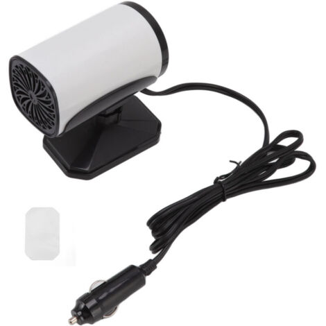 Chauffage de voiture à double usage (froid/chaud), dégivreur et désembueur de pare-brise, 150 W, 24 V, blanc (1/5)