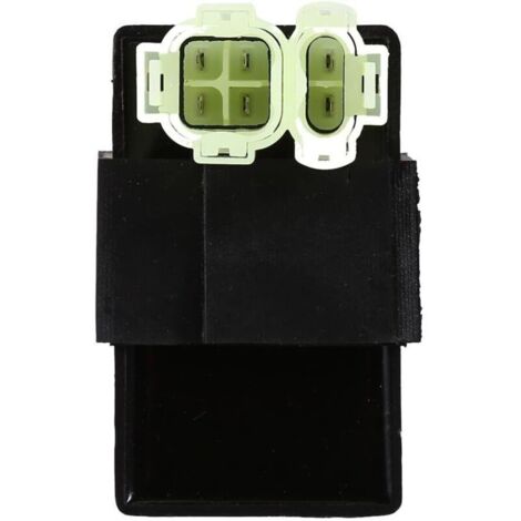 Allumeur Electronique, 6 Broches CDI Bobine d'Allumage Electronique Module Boîte Moto Allumeur Noir Universel pour GY6 50cc 125cc 150cc VTT Scooter Cyclomoteur GO KART (1/5)
