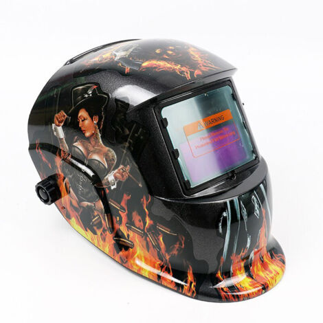 Casque de soudage à assombrissement automatique solaire, masque pour soudeur à arc TIG/MIG, outil de protection pour meuleuse (1/5)
