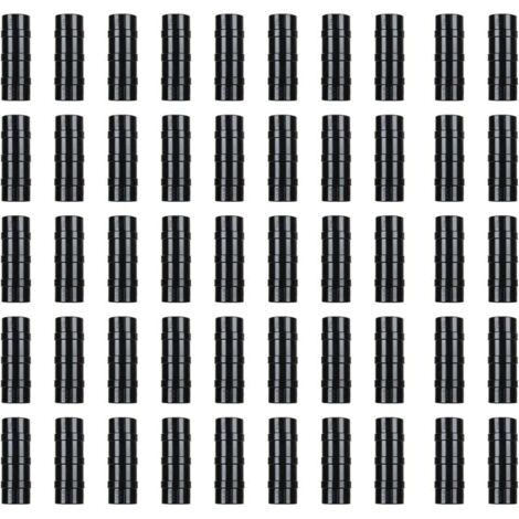 50 PCS Clip de Film de Serre, 25 MM Serre Clip Film Clamp Kit pour Plastique, Clips de Fixation pour Film de Serre, Filet Anti-insectes, Filet d'ombrage Ă Effet de Serre (1/5)