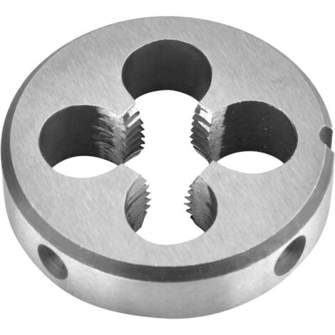 Filières métriques,Lot de 5 pcs métrique Die Ensemble de clés à gauche Filetage à la main machine M3 x 0.5 mm M4 x 0.7 mm M5 x 0.8 mm M6 x 1.0 mm M8 x 1.25 mm