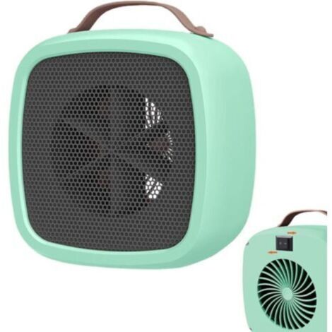 Petit radiateur de Bureau - Petits Chauffe-Soleil Portables - Chauffage à Piles Anti-brûlure pour Enfants, Enfants, Parents pour Chambre à Coucher, Maison (1/5)
