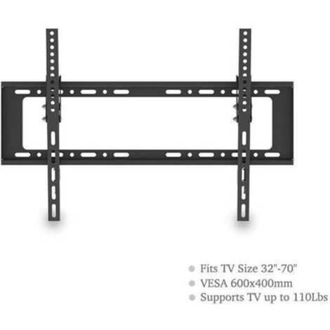 Support TV 32-70" support de montage mural meuble TV avec niveau à bulle (1/5)