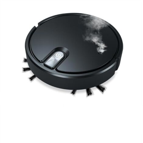 Aspirateur et laveur robot 3 en 1 avec une aspiration puissante, une navigation intelligente, une fonction de pulvérisation, une autonomie de 60 minutes,un fonctionnement silencieux, un chargement USB (1/5)