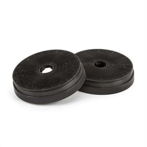 Filtres à charbon actif pour hottes aspirantes – Lot de 2 filtres – Taille 175x175x35mm – Remplacement pour Klarstein (1/5)