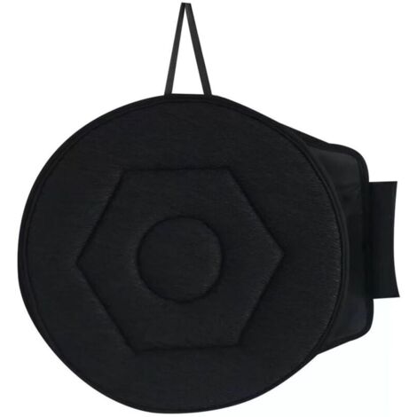 Coussin pivotant 360° pour voiture - Coussin de siège auto pivotant - Disque de transfert adapté pour siège auto - Transfert facile (Noir)