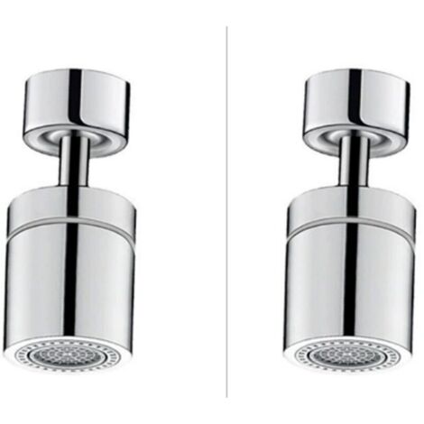 Lot de 2 buses de robinet de cuisine, filtre universel anti-éclaboussures, économie d'eau (1/5)