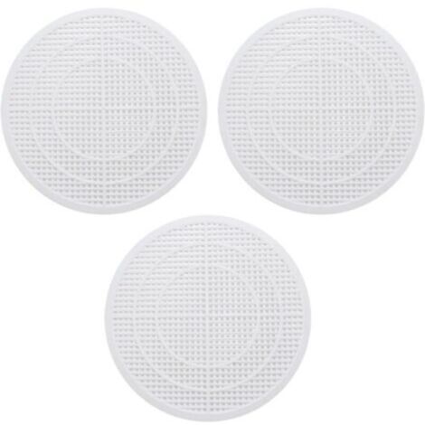 3 Bouchons D'Évier Découpables, Filtres À De Salle De Bain, Filtres À Débris D'Égout, Couvercles De Drain De Sol Anti Colmatage, Articles Ménagers (1/5)