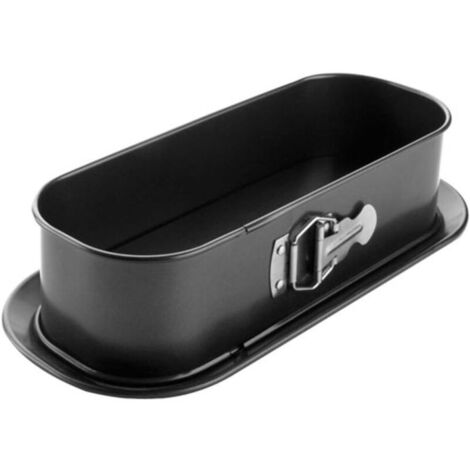 Moules à pâtisserie - Moules à gâteaux - Moule à gâteau rectangulaire avec fermeture hermétique - Moules à pain antiadhésifs - Moules à pâtisserie en acier au carbone antiadhésifs - 31 x 12 x 7 cm (1/5)