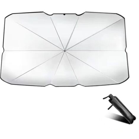 Parapluie de Pare-Brise de Voiture Pliable Parasol de Pare-Brise de Voiture adapté à la fenêtre Avant adapté aux Pare-Brise de différents modèles (1/5)