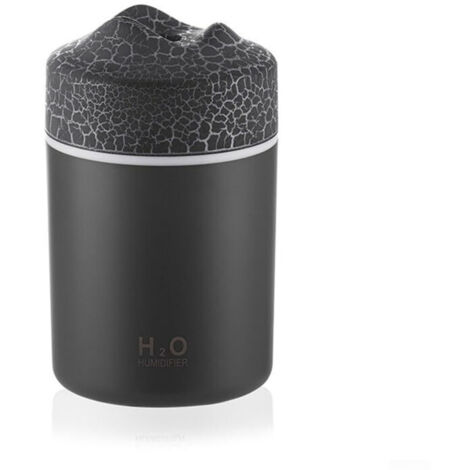 Mini humidificateur de voiture, Mini Humidificateur Ultrasonique avec 2 Mode Brume Réglable, Arrêt Automatique et Veilleuse Colorée, USB Humidificateur Portable pour Auto Maison Bureau Chambre(gris) (1/5)