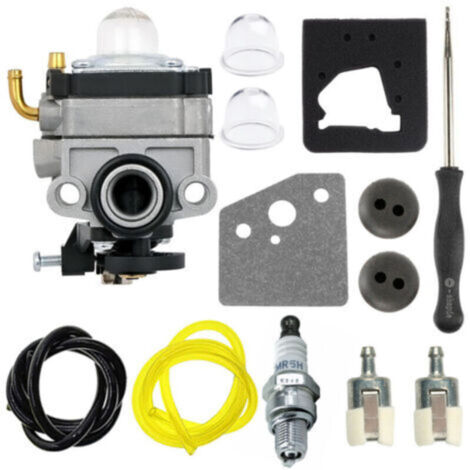 Carburateur FG100 GX31 pour moteurs 4 temps - Compatible Honda GX22, GX31, HHE31C, HHT31S, UMK431 - Inclut filtre à air et bougie d'allumage - Modèles 16100-ZM5-A95, 16100-ZM5-803 (1/5)
