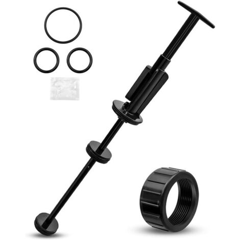 Kit de réparation de vanne de rinçage d'ensemble d'arbre de piston Pentair 263055 compatible - Universel applicable aux modèles de clapet anti-retour 263064/263052/263053, etc. (1/5)