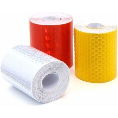 3 rolls of reflective tape Safety tape Warning tape Safety marking tape 5cm x 3m (1/5)
