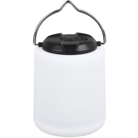 Lampe de camping rechargeable, lampe de camping LED portable, 3 modes, veilleuse LED, étanche, suspendue, pour la maison, l'extérieur, les urgences (ovale) (1/5)