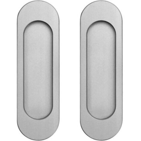 2 Poignées De Porte Coulissantes, Poignee De Porte Interieur Autocollante, Poignee Porte, Convient à Tous Les Types De Portes D'Armoires Coulissantes, Portes Coulissantes, Portes Couli (1/5)