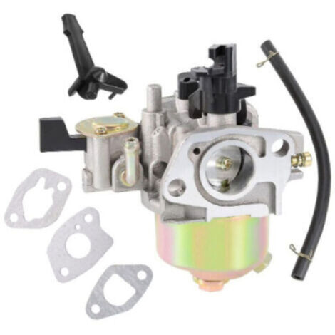 Kit de Carburateur pour Moteurs 4 Temps - Compatible GX110 GX120 GX140 GX160 GX168 - Inclut Joint et Tuyau - Remplace Références OEM 16100-Z1T-W51 et 16100-ZH8-W61 (1/5)