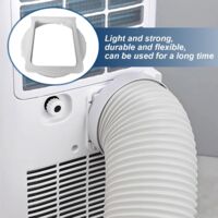 Adaptateur Tuyau Climatiseur Mobile HUAREW - Raccord Universel 130/150mm Pour Fenêtre, Sans Perçage