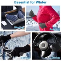 Manolyee Gants Électriques,Gants De Ski Chauffants,Mitaine