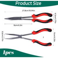 Pince De Pêche à Long Bec Avec Ciseaux, Cordon, Outil De Retrait D