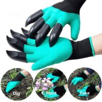 Garden Gloves with Claws,Claw Gardening Gloves for Digging,Planting, Weeding, Seeding-Waterproof for Men and Women