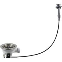 Kitchen Sink Cable Waste Control Strainer 114mm