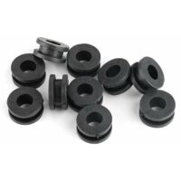 Rondelles en caoutchouc pour moto - Paquet de 10 rondelles en caoutchouc pour motos Calibre 8mm