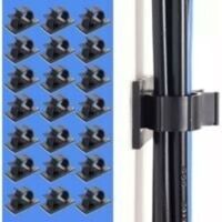 50Pcs Câbles Adhésifs Réglable Clips de Câble,Premium Adhésif 3M Fil Nylon Colliers de Serrage Câble,Attaches Câbles pour Organiseur Bureau,Ordinateur Cordon Électrique,Voiture et Maison(Noir)