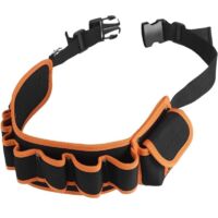Ceinture à Outil d'électricien Ceinture Porte-outils pour Charpentier Bricoleur Menuisier Ceinture Ajustable en Nylon