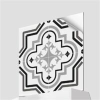 Autocollants De Sol En Carrelage Traditionnels Auto-adhésifs Cuisine Salle De Bain Autocollants De Sol Mats Épaissis Autocollants Imperméables Au Sol Antidérapants 5 Pièces ( Size : 3030CM5PCS)