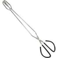 Fire Tongs Charcoal Tong Acier inoxydable BBQ BBQ Charcoal Tong Charcoal Grill Rake Chasse-grill Poker Pince anti-feu Accessoires de cuisine