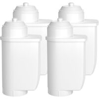 Lot de 4 filtres à eau pour Siemens EQ Series, EQ5 EQ6 EQ7 EQ9 S500 S700 S900 EQ500 Filtre à eau de rechange pour Siemens 3200, Bosch TCZ7003, TCZ7033, TZ70003, Bosch 12008246 467888 73