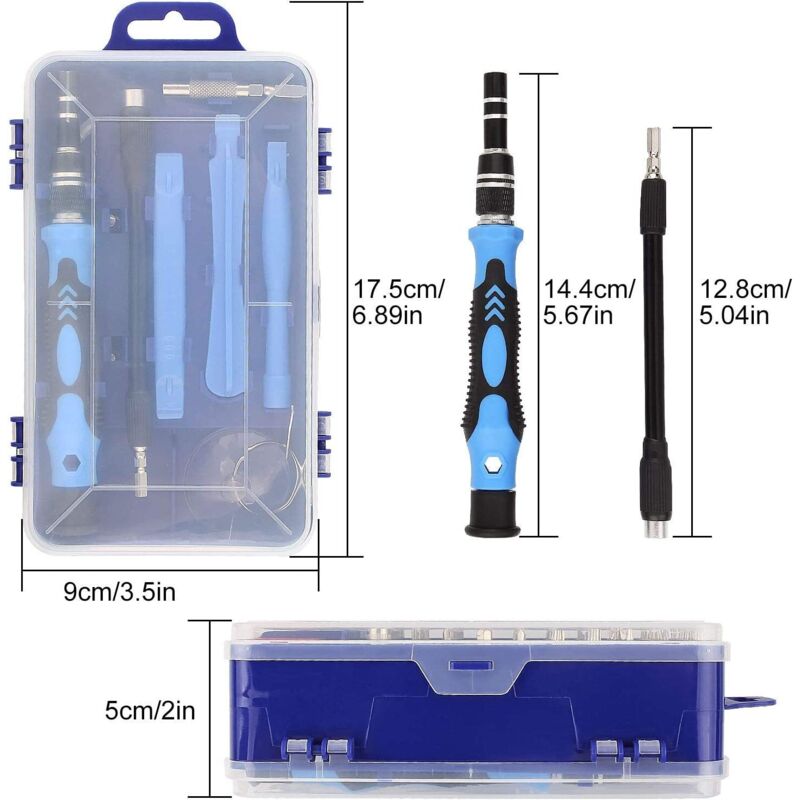 24 en 1 Tournevis de Precision, Kit Tournevis de Précision,Jeu de