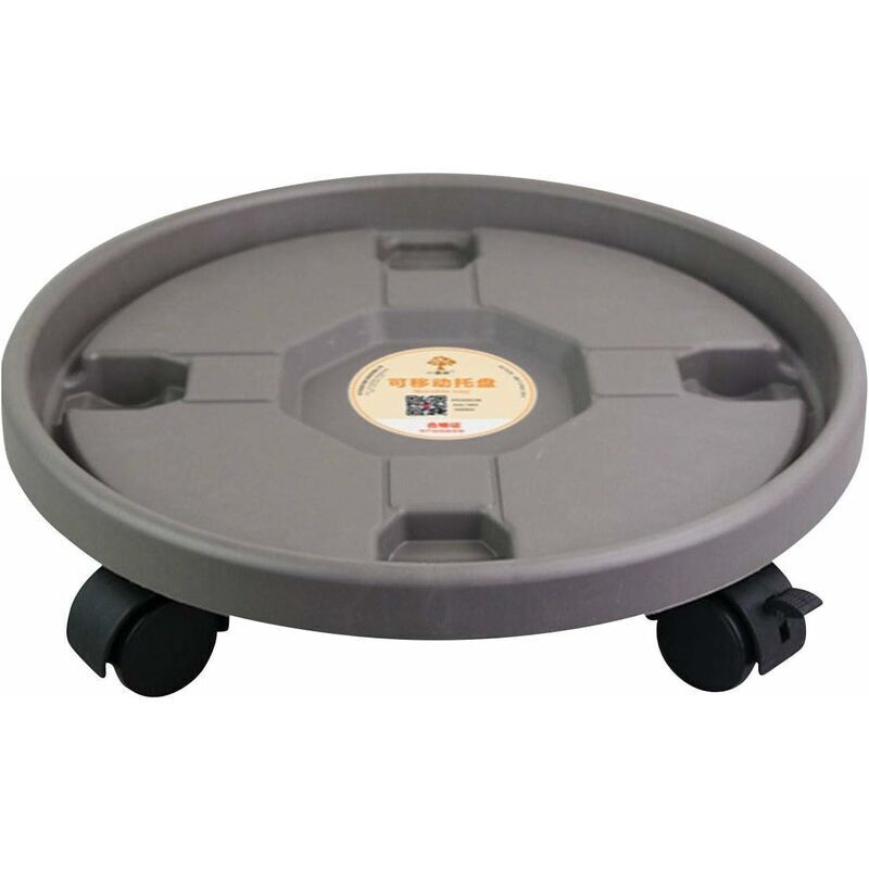 Support pour plantes à roulettes 30 cm 40 cm 50 cm 60 cm Chariot à