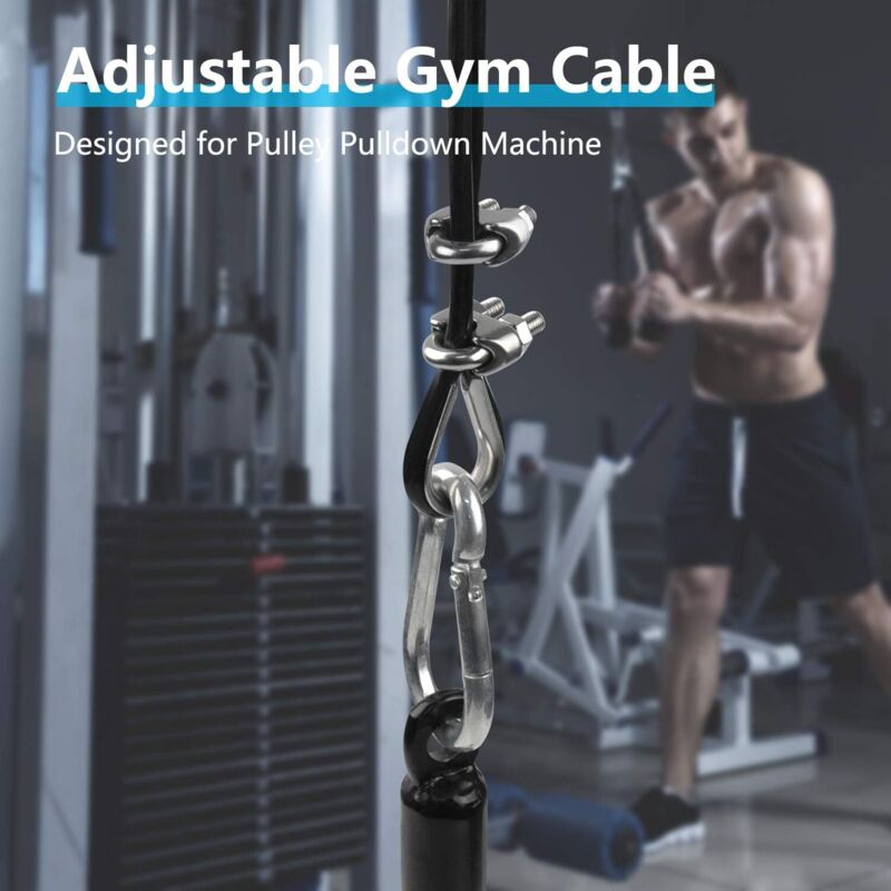 Système De Poulie De Câble SERTT Pour Machine De Musculation LAT - Noir