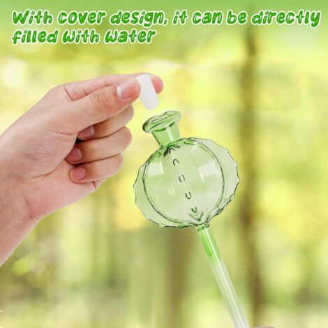 Arrosage Automatique Plante Kit De 9 Globes D'arrosage Automatique Pour Plantes - Système D'irrigation Lent - Bleu, Vert Et Transparent Vasetti Per Piantine Arrosage Automatique Plante Kit De 9 Globes D'arrosage Automatique Pour Plantes - Système D'irrigation Lent - Bleu, Vert Et Transparent Vasetti Per Piantine