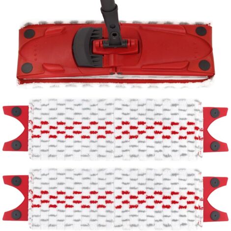 [JAMAIS UTILISÉ]Serpillere Recharge pour Vileda Ultramax 2en1 têtes de Balai Plates en Microfibre pour Lavette Vileda Vadrouille de Nettoyage pour Tous Types de Sols (2 Pièces)