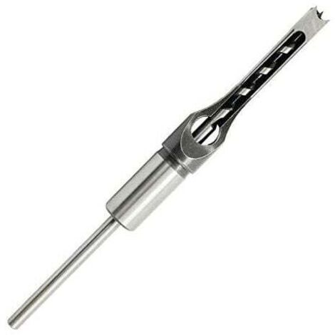 Mèches à Bédane Trou Carré - Outil de Menuiserie pour Travail du Bois, Taille 5/16 (8mm)-INHHUB