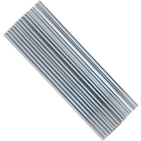10 PCS 2.0mm 33CM Fil de Soudure en Aluminium à Basse Température Poudre à souder durable de bras convenable durable de baguette d'Al,argent-INHHUB (1/5)