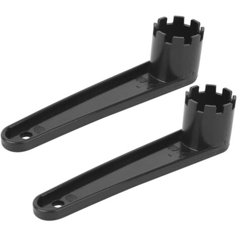Pilipane 2 pièces clé de valve d'air de canot en caoutchouc, outil de valve de gonflage de canoë durable pour les navires à la dérive, clé de valve d'air de bateau à la dérive-INHHUB (1/5)
